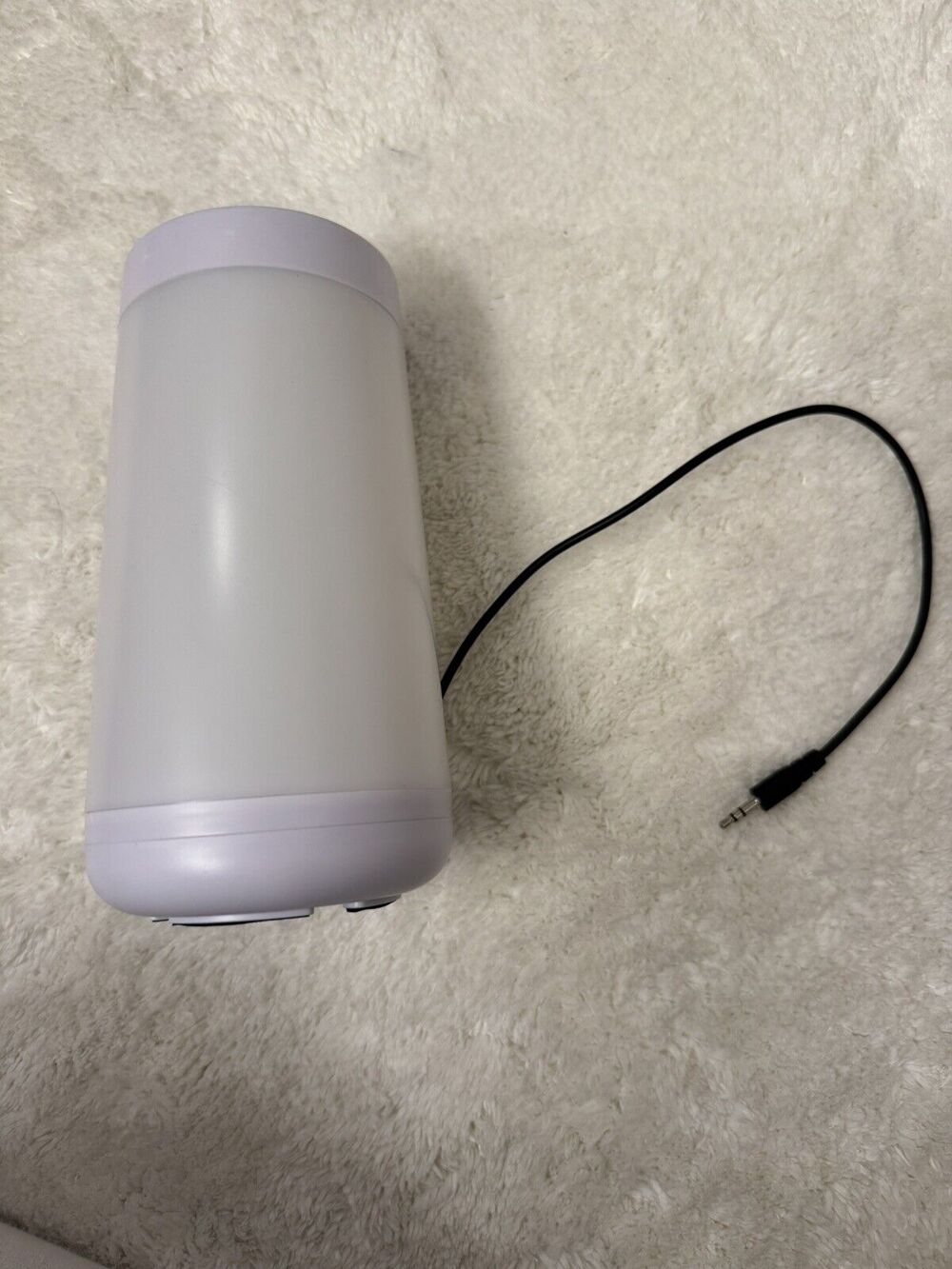 Bass Jax Column Light Up Speaker Aux Cable *Read*